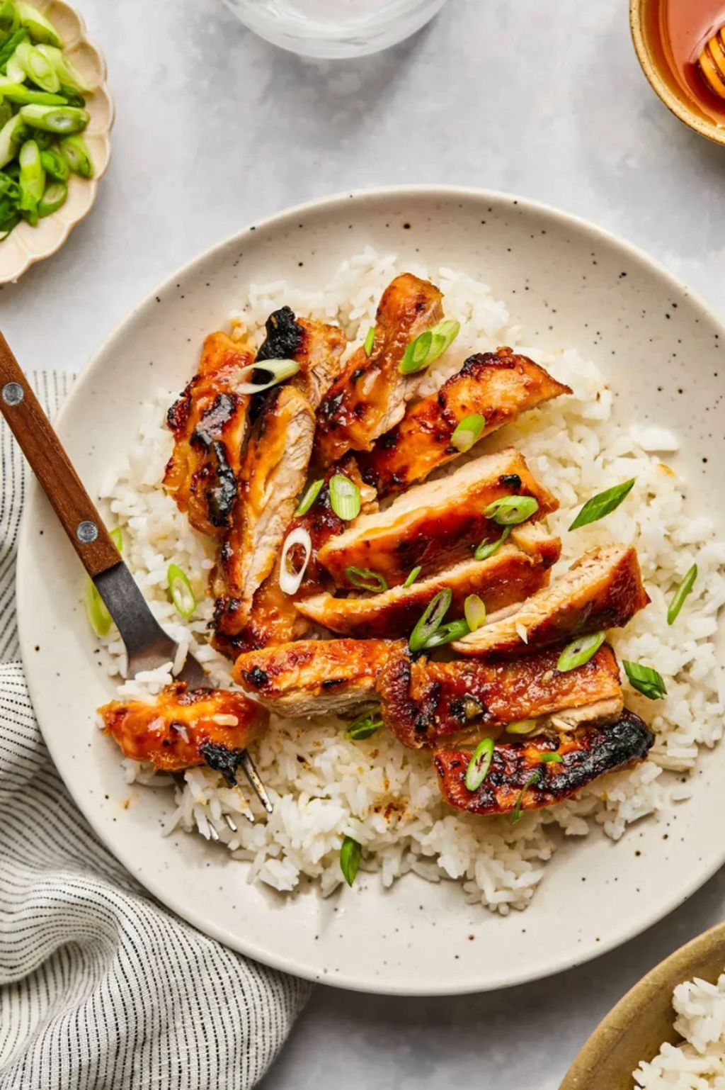 Miso chicken thighs 