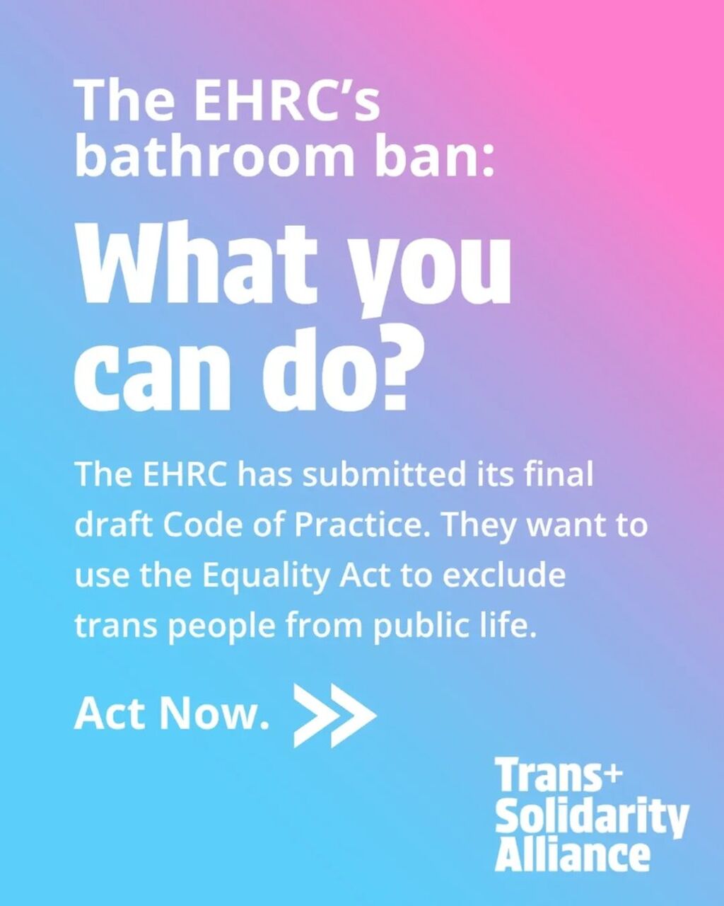 Joint LGBTQ+ organisation letter: Calling on MPs to scrutinise the EHRC Code of Practice