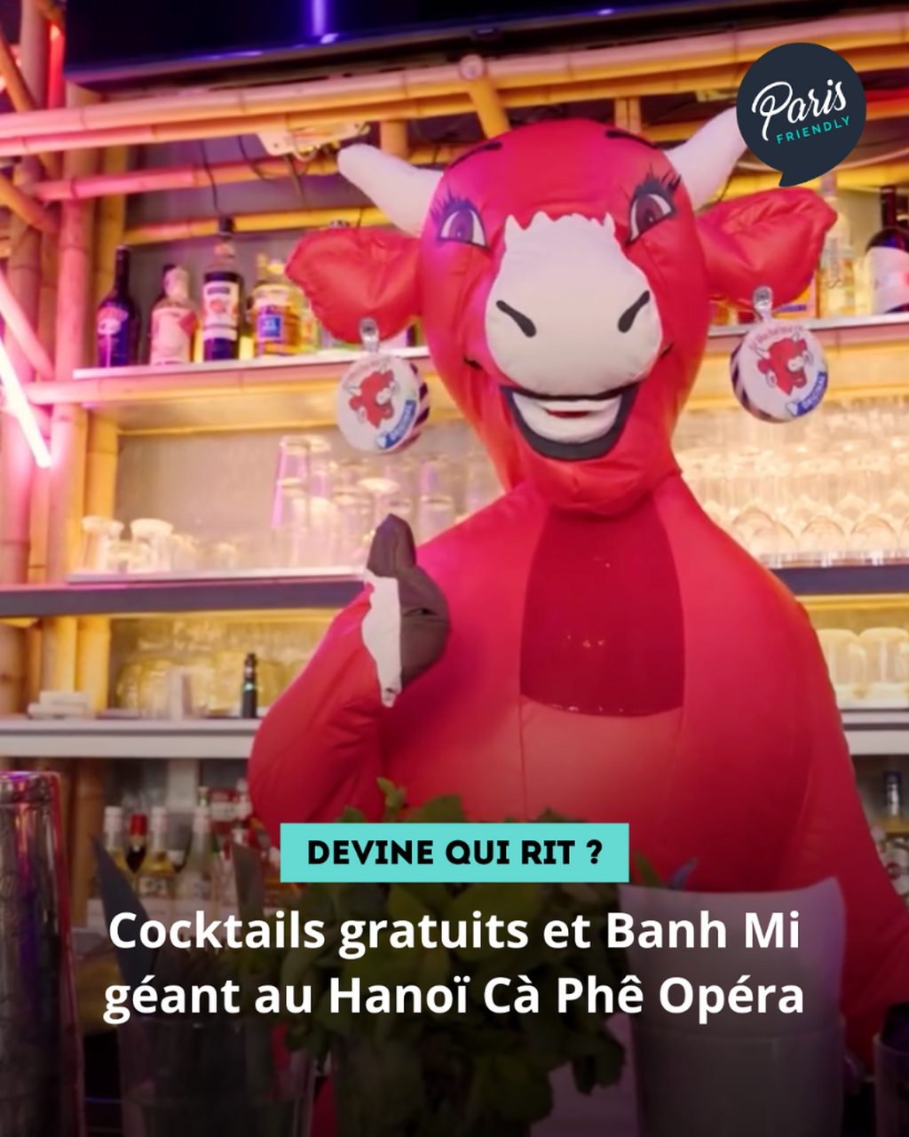 Cocktails gratuits et Banh Mi g&eacute;ant au Hano&iuml; C&agrave; Ph&ecirc; Op&eacute;ra