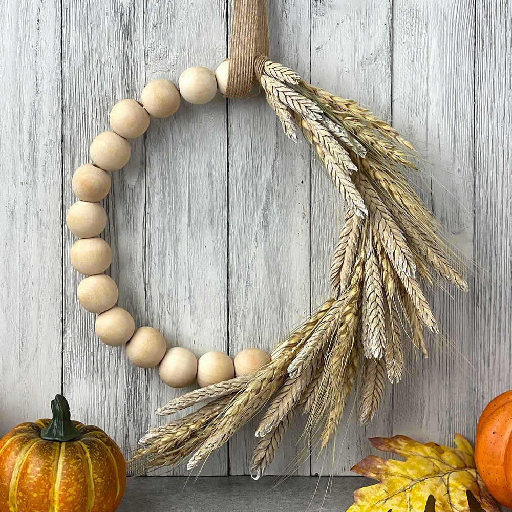 Fall Bead Wreath