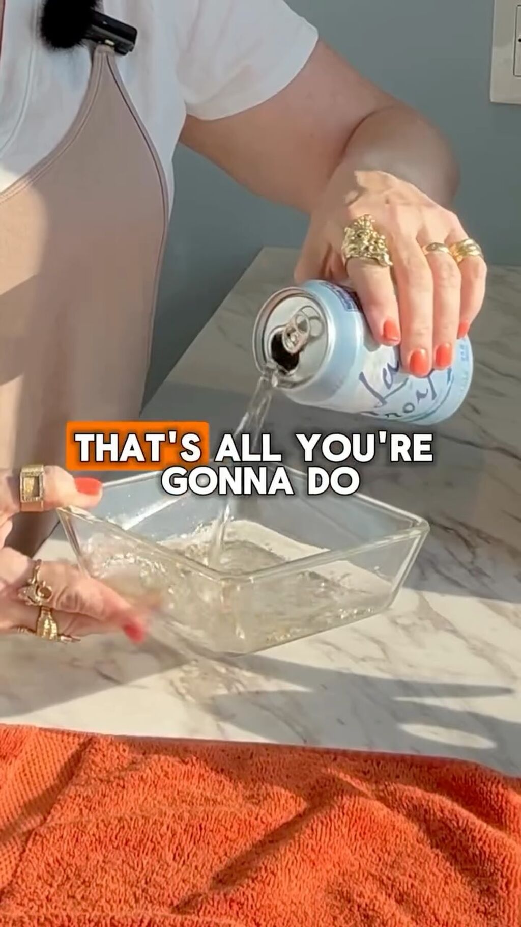 Mo's La Croix / Jewelry Hack