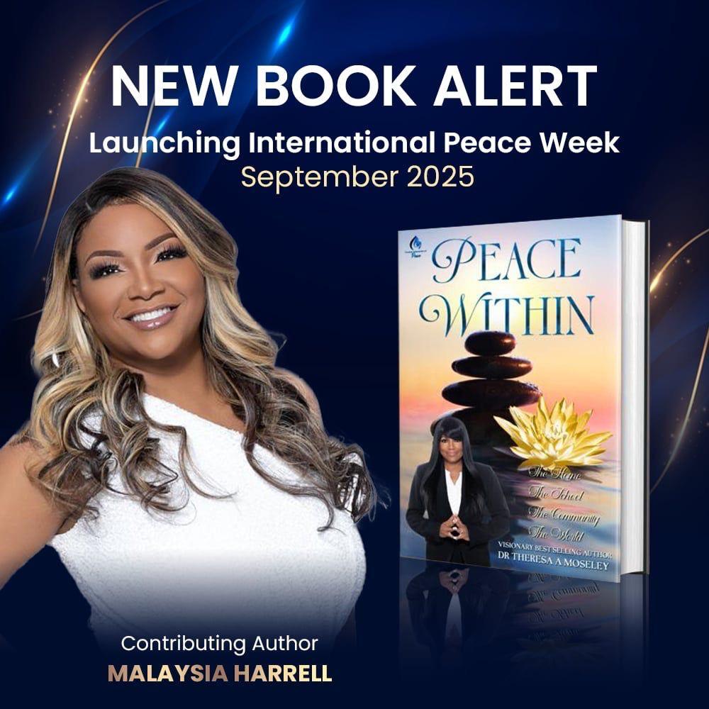 Purchase copy of Peace Within Hardcover Book