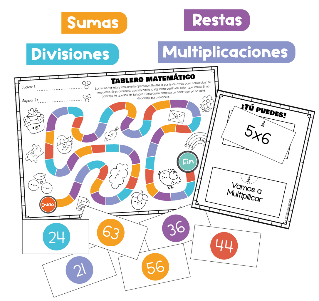 Tablero Matem&aacute;tico