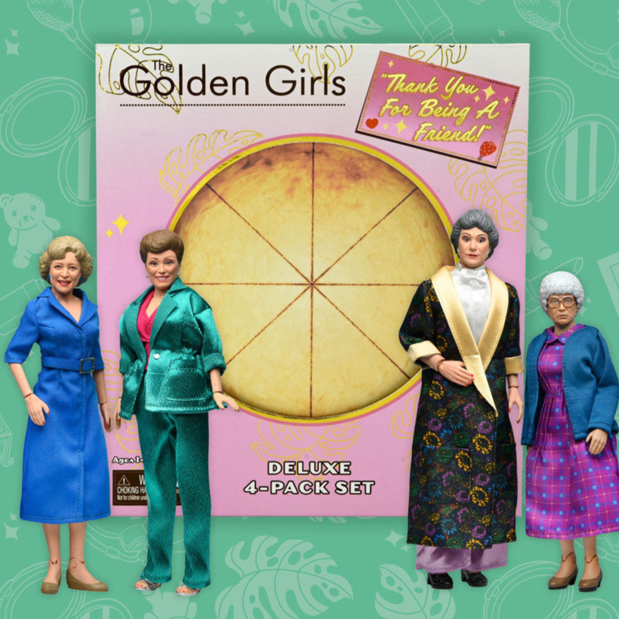The Golden Girls - 40th Anniversary Golden Girls 8" Clothed Action Fig