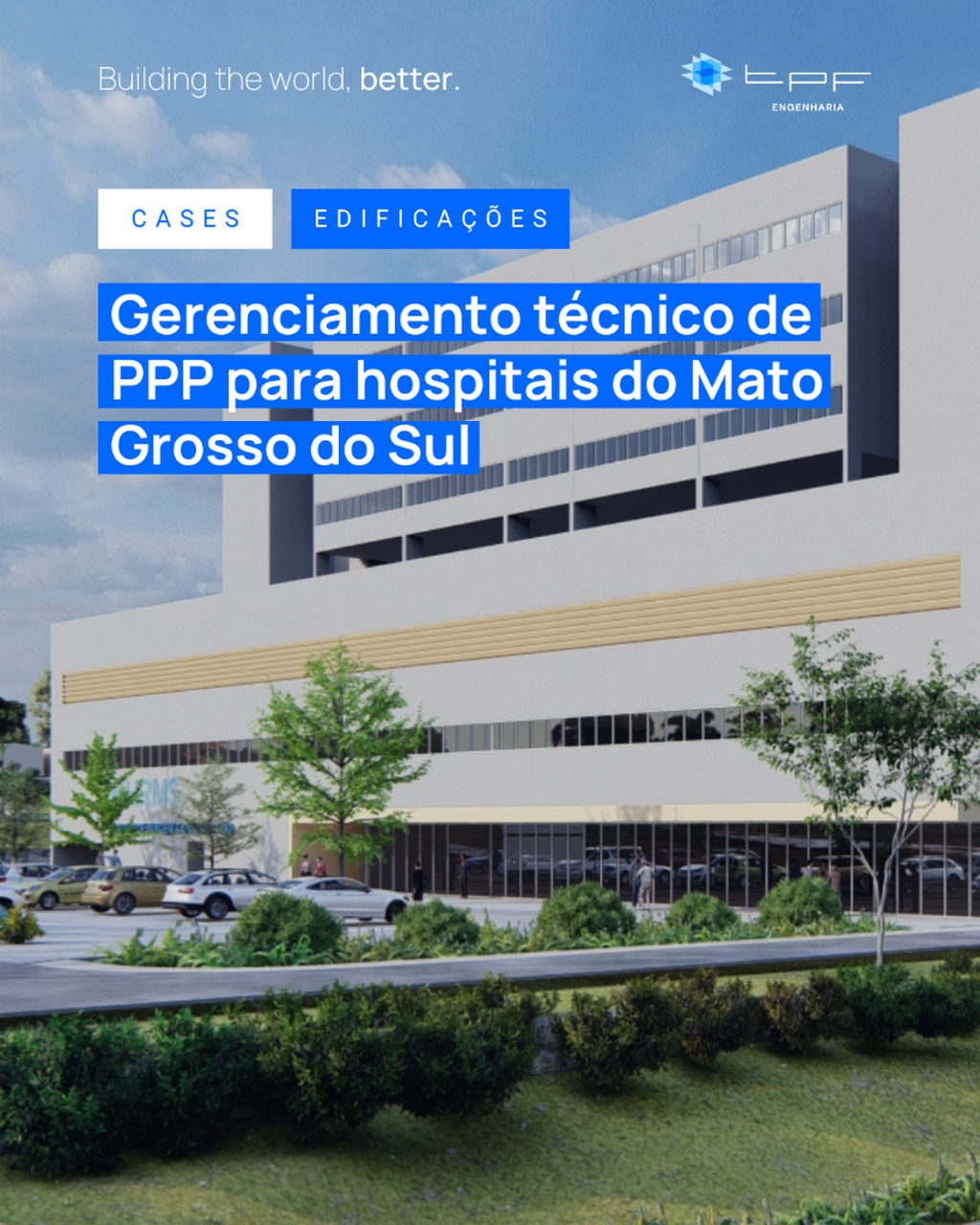 Gerenciamento t&eacute;cnico de PPP para hospitais do Mato Grosso do Sul