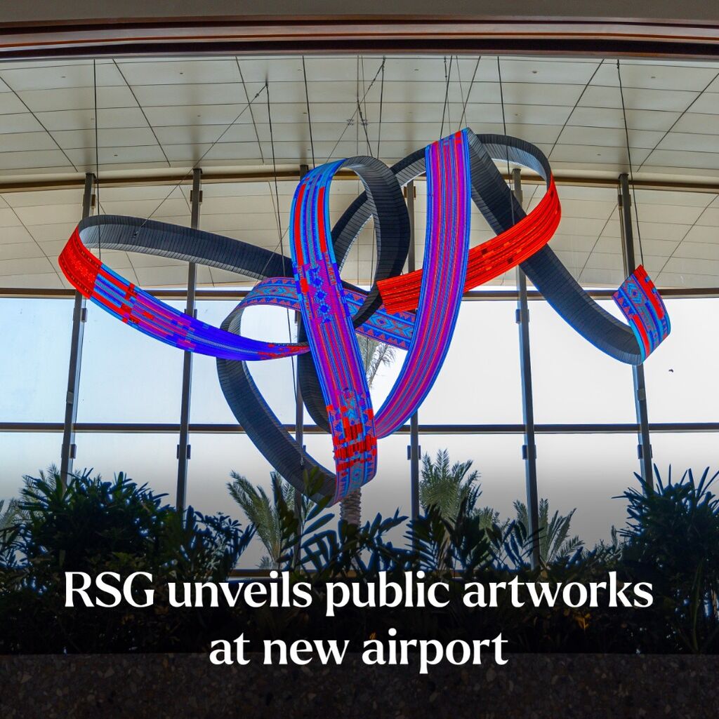 Red Sea Global unveils public artworks at new airport