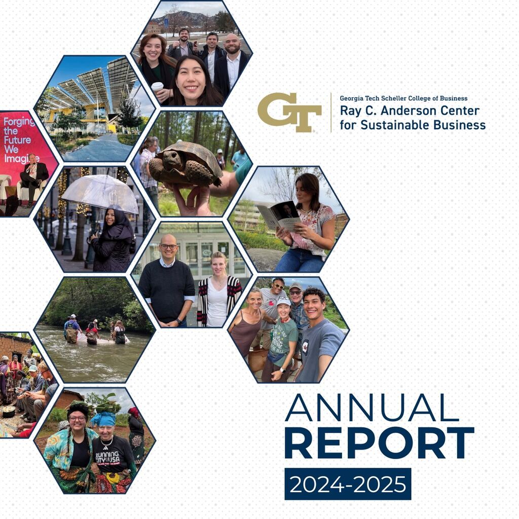 Ray C. Anderson Center for Sustainable Business Releases 2024-25 Annual Report