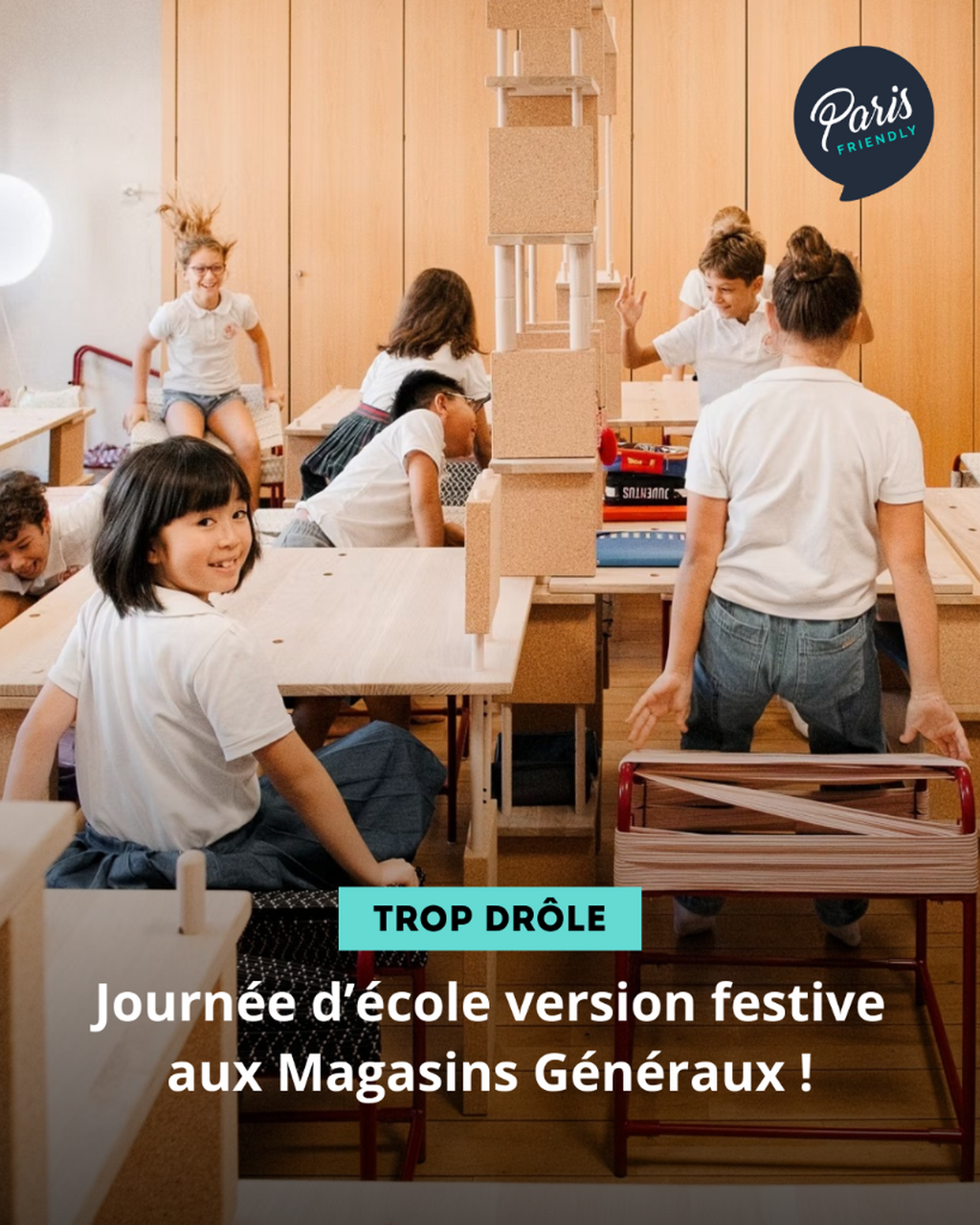 Journ&eacute;e d&rsquo;&eacute;cole version festive aux Magasins G&eacute;n&eacute;raux !