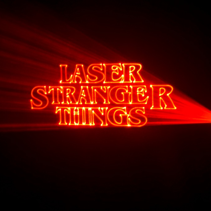 Laser Stranger Things 