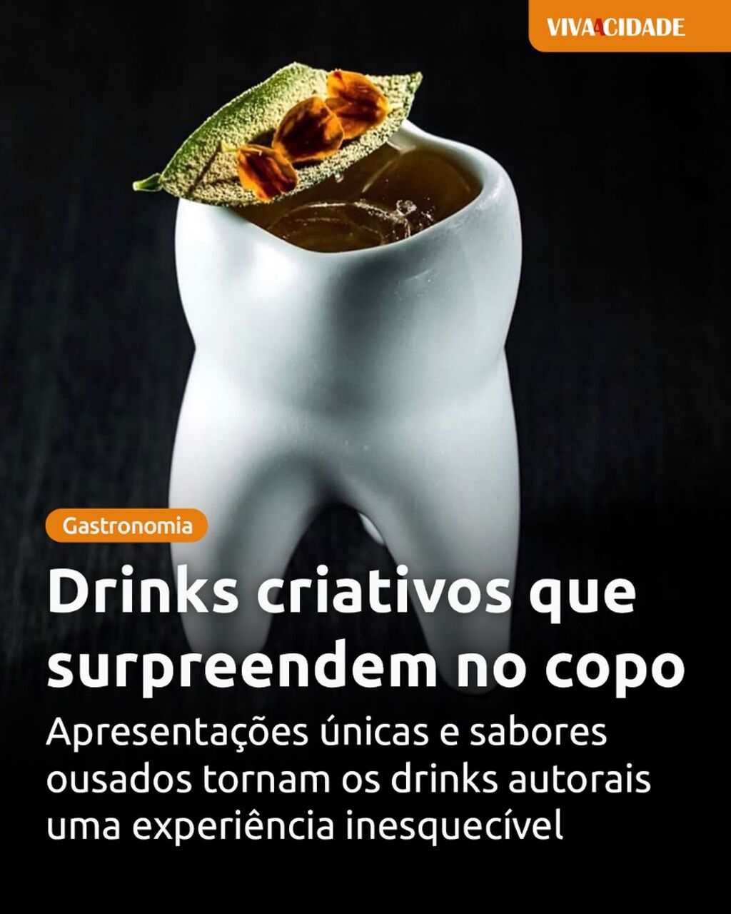 Drinks criativos que surpreendem no copo
