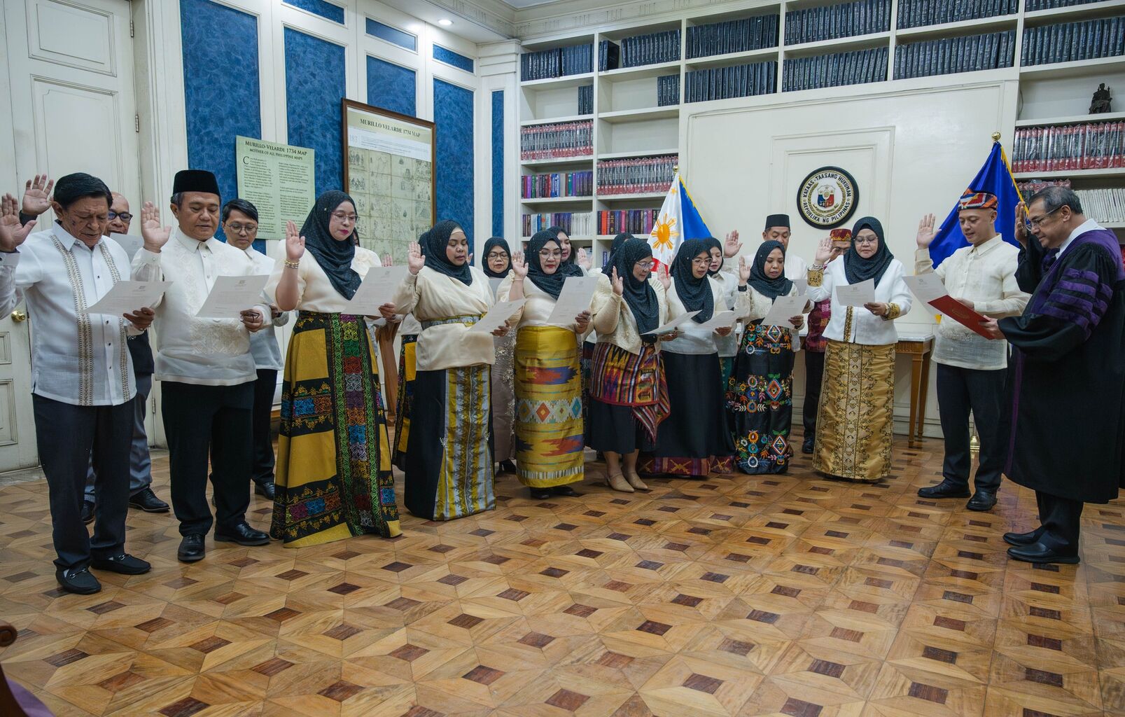 Chief Justice Gesmundo Administers Oath to New Officers of Philippine Muslim Judges Association