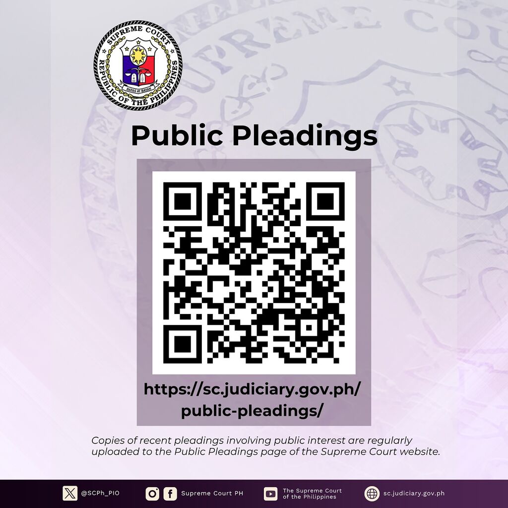 Public Pleadings