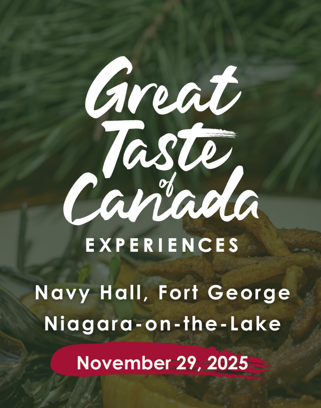 Great Taste of Canada Experience - Navy Hall