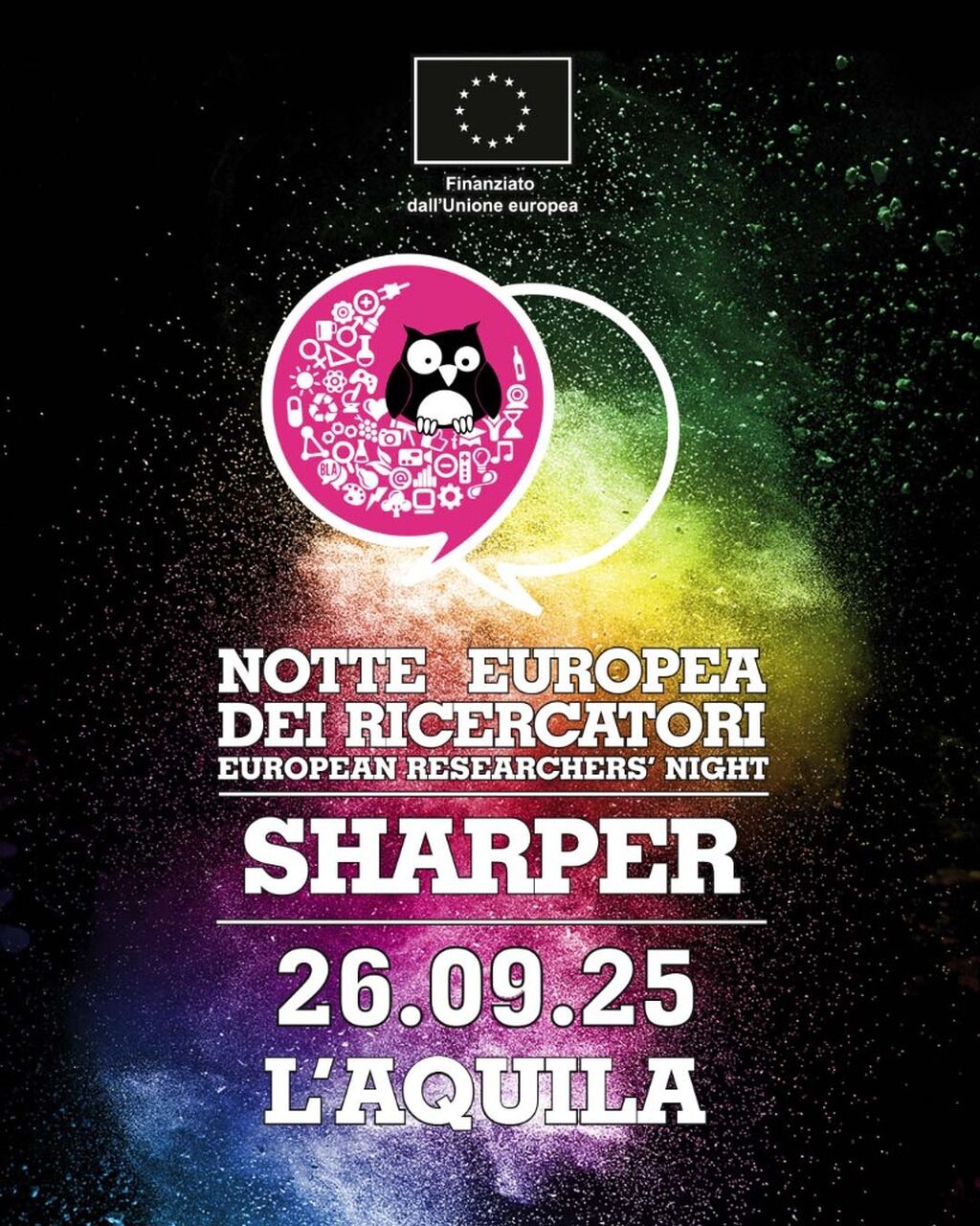 26 settembre, INAF d'Abruzzo partecipa a Sharper L&rsquo;Aquila