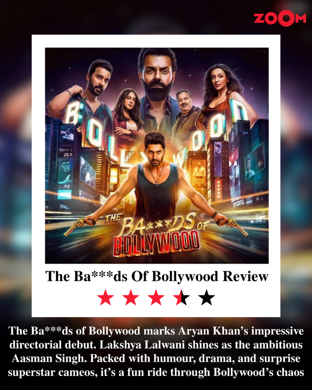 The Ba*ds Of Bollywood Review: Aryan Khan's Netflix Show Meets Aasman-High Expectations, Thanks To Lakshya Lalwani's Killer Performance