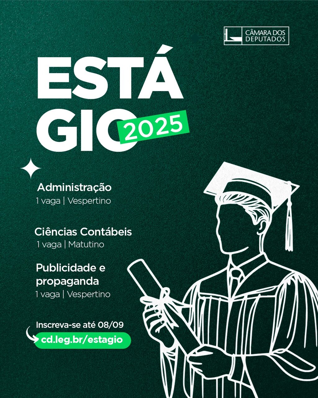 Est&aacute;gio na C&acirc;mara
