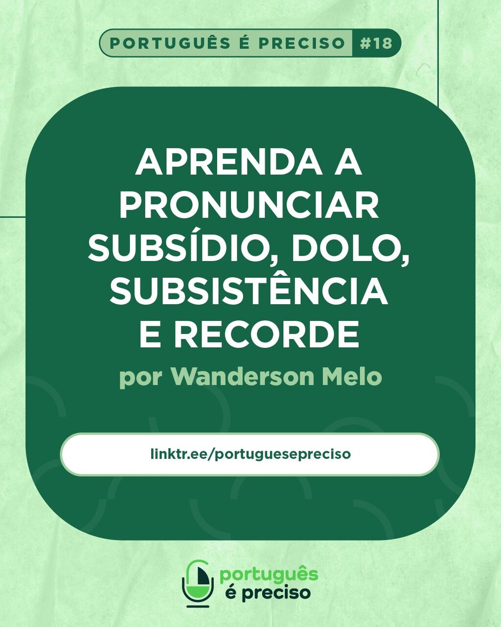 Portugu&ecirc;s &eacute; Preciso