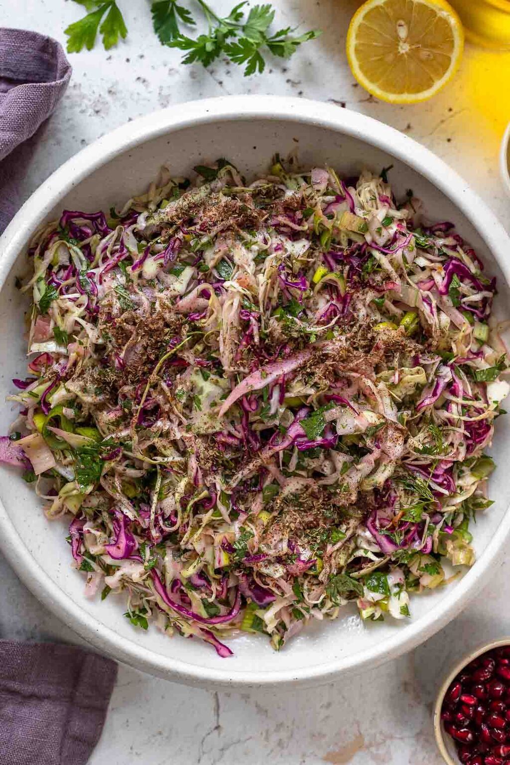 Libanesischer Krautsalat (Malfouf Salat) | Rezept | Elle Republic
