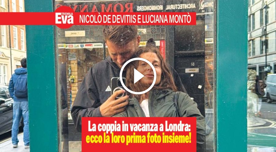Nicol&ograve; De Devitiis presenta Luciana Mont&ograve;, la nuova fiamma