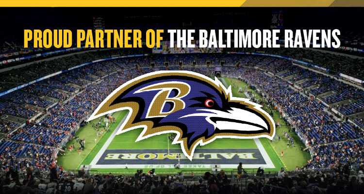 Baltimore Ravens Compact Track Loader Reveal Party | Carter Machinery