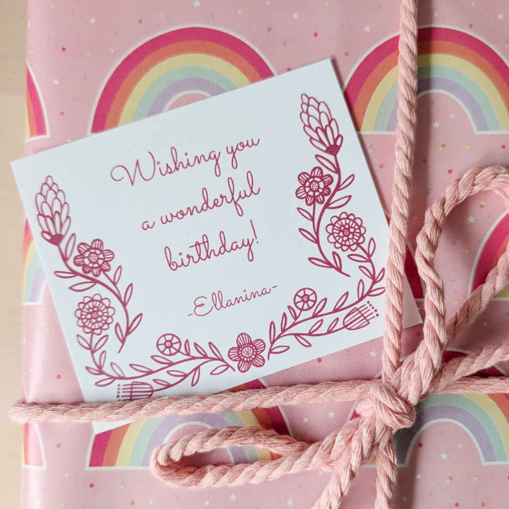 Customizable Gift Tag Printables