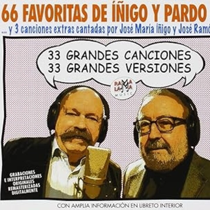 Las 66 favoritas de &Iacute;&ntilde;igo y Pardo en NEUDC-RNE*