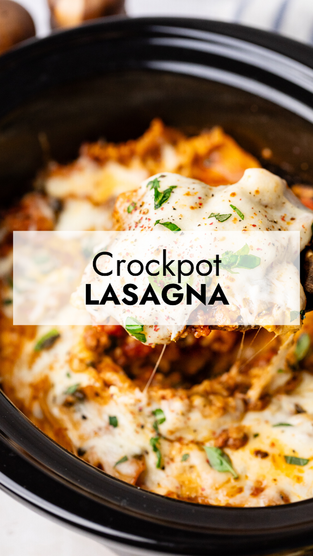 Crockpot Lasagna