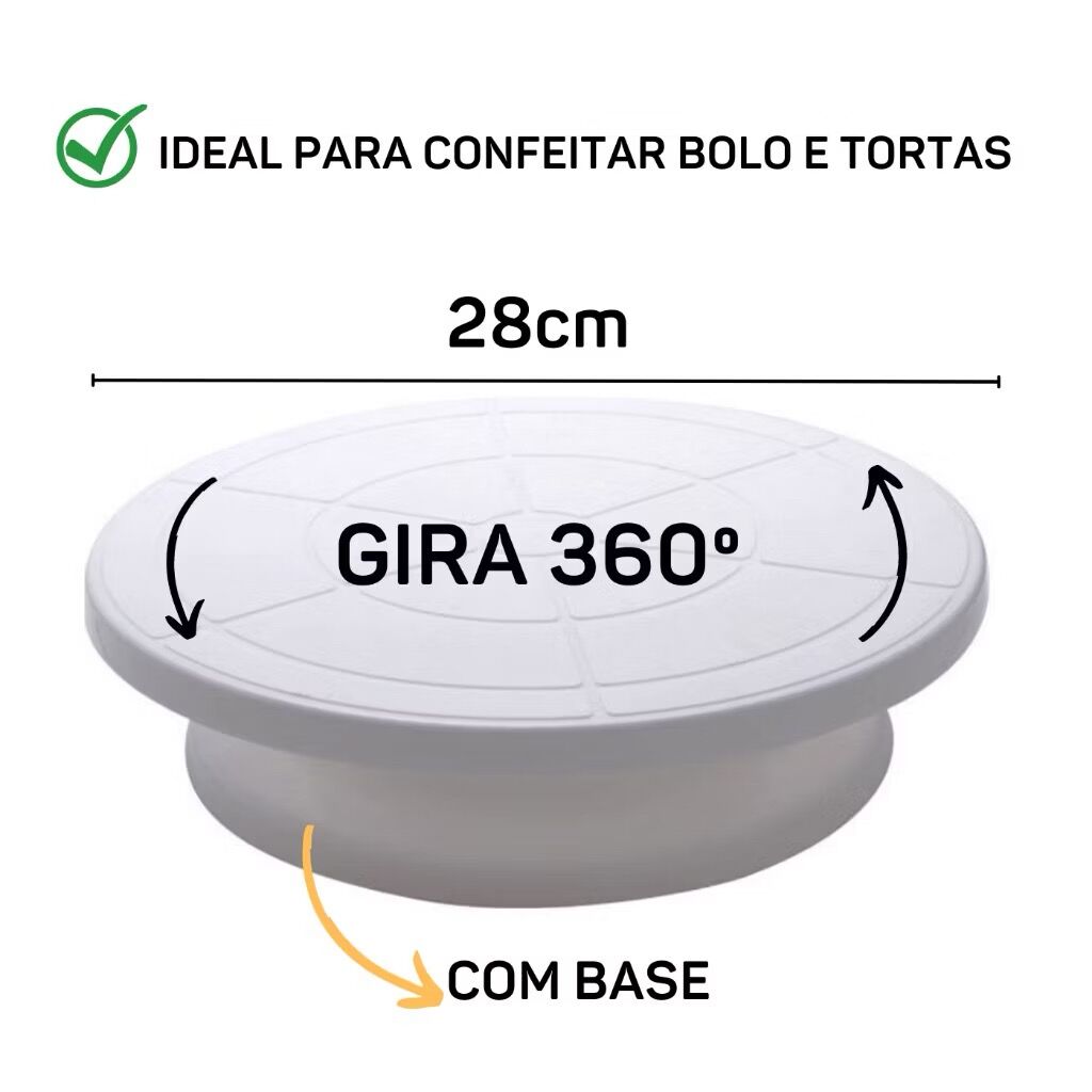Prato girat&oacute;rio 