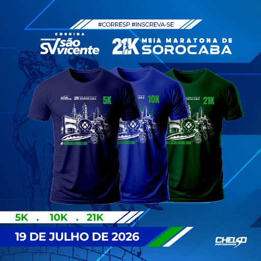 Corrida S&atilde;o Vicente Meia Maratona de Sorocaba 2026