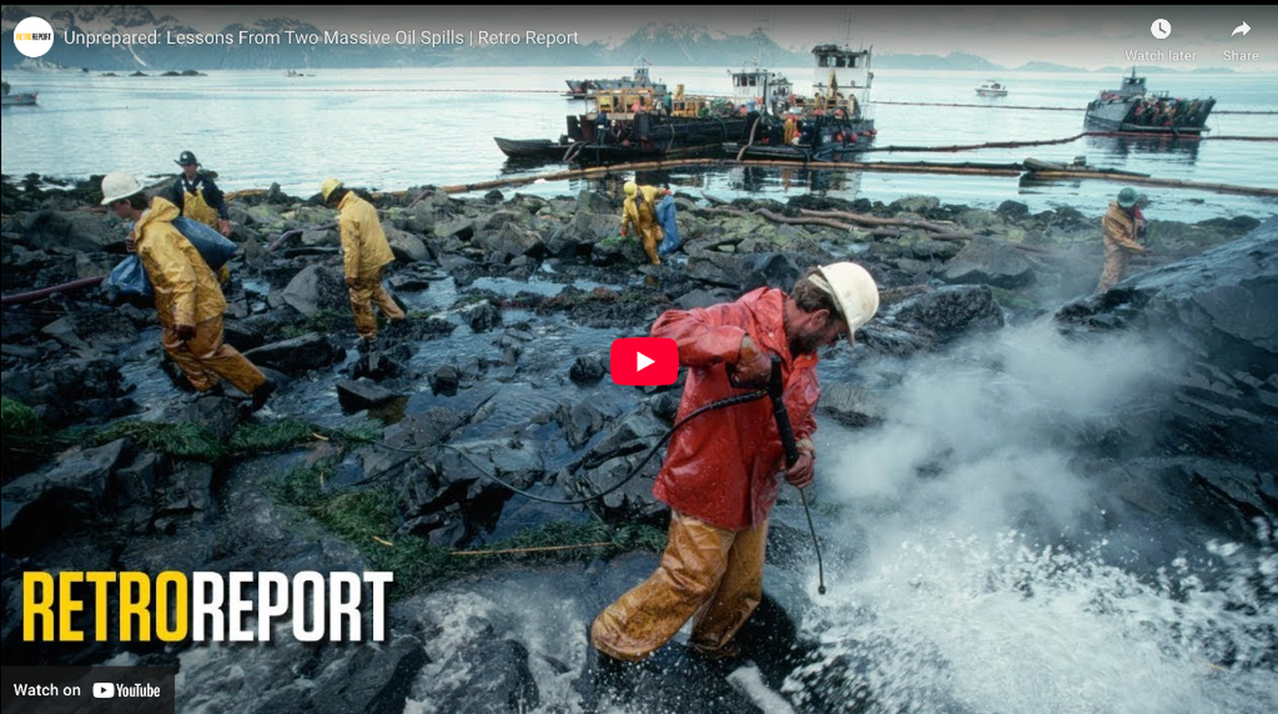 Unprepared: Lessons From Two Massive Oil Spills
