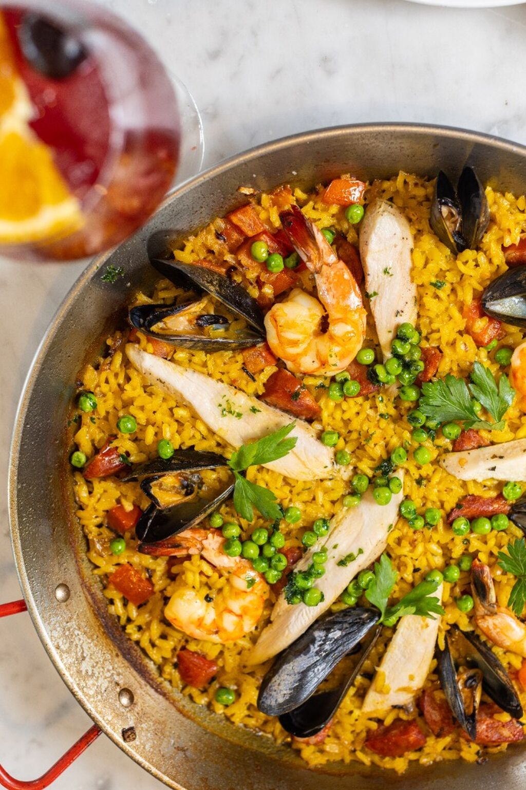 Mondays in Ibiza: Paella at Brasserie 19