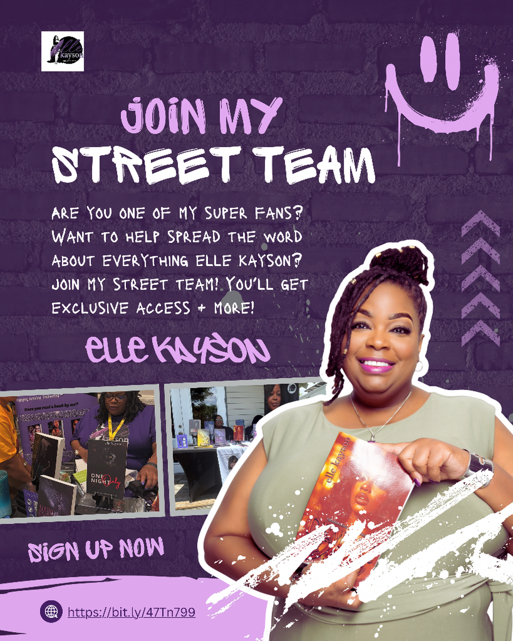 Join elle kayson's Street Team