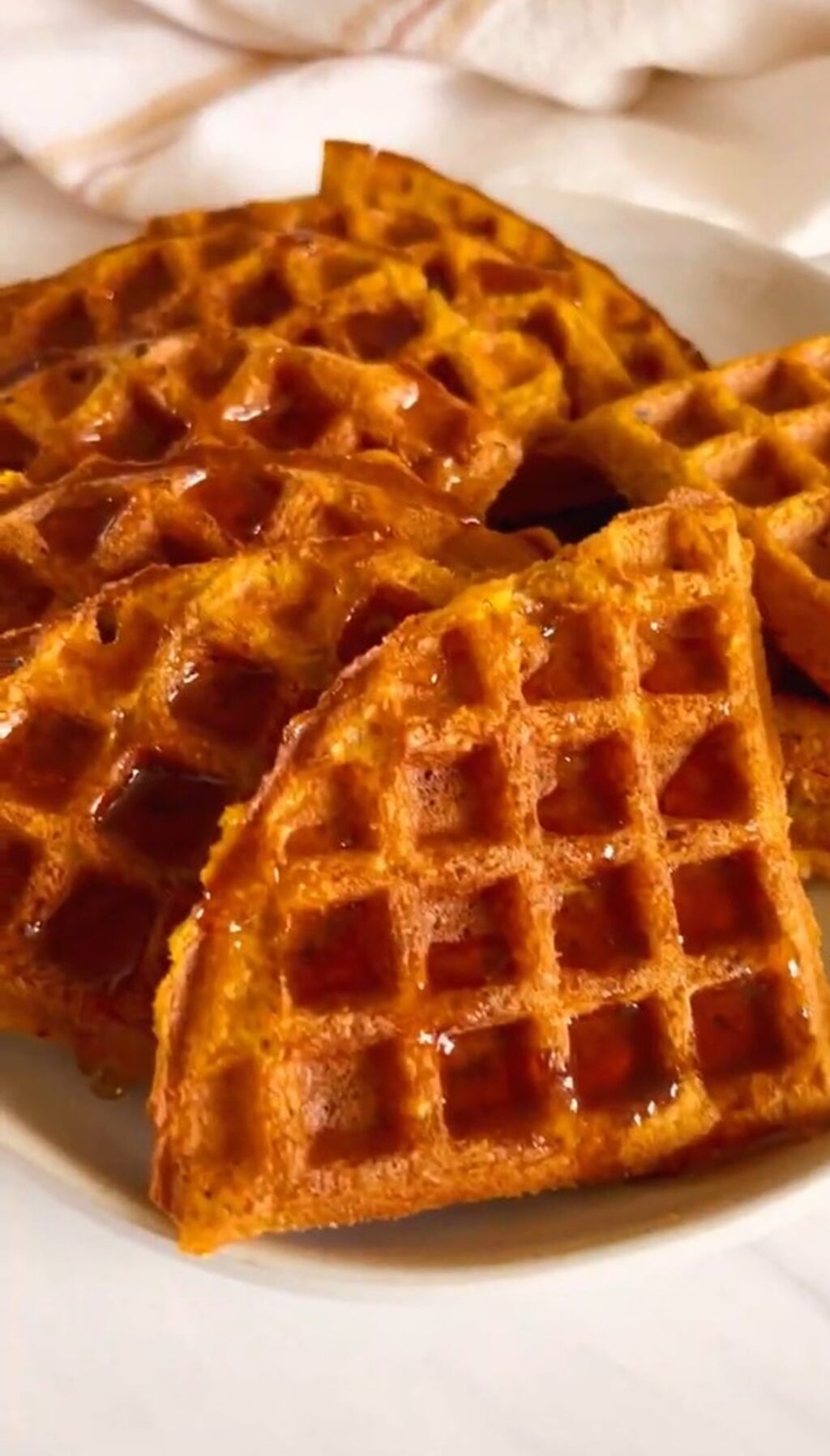 Gluten-Free Pumpkin Waffles