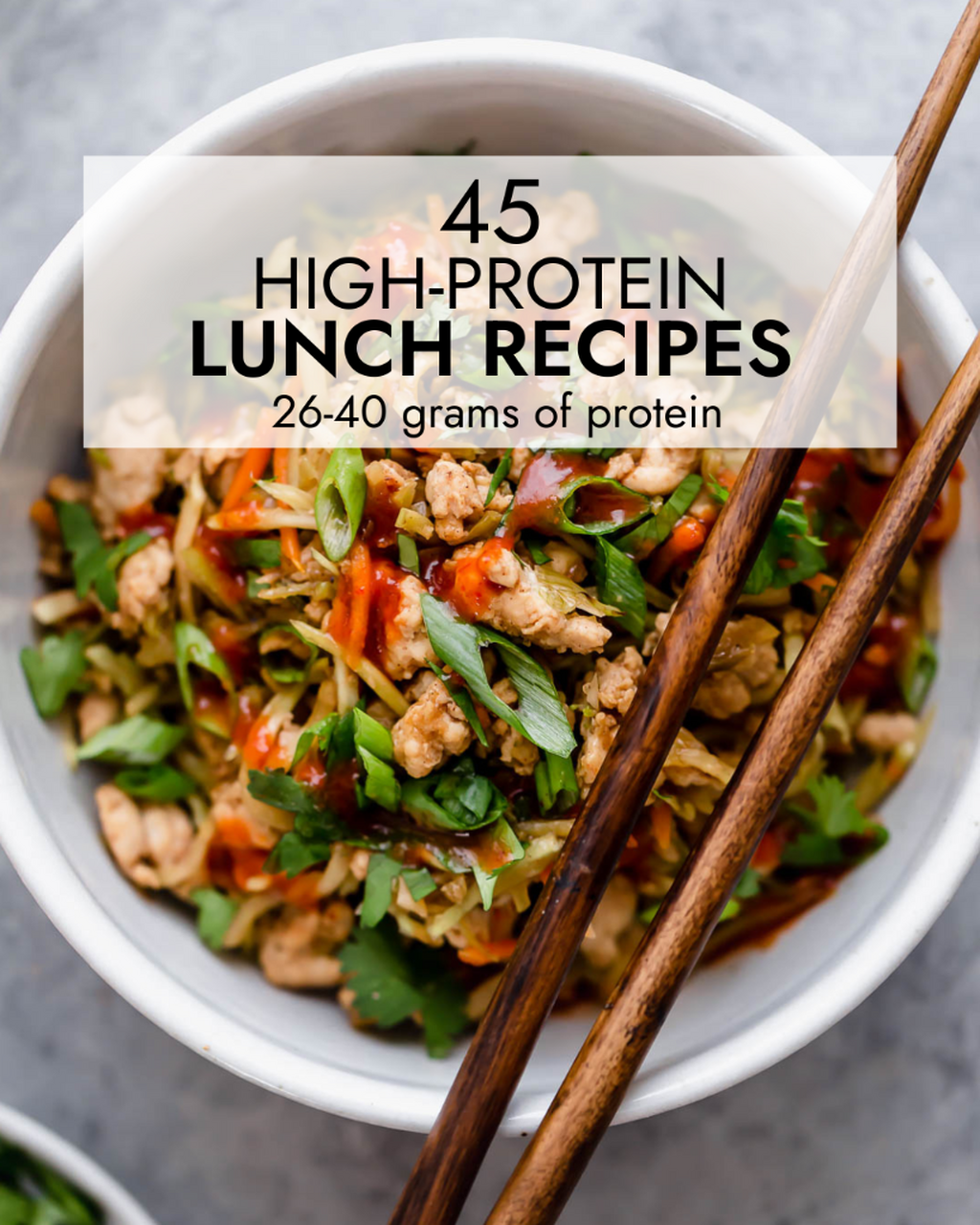 45 High-Protein Lunch Recipes