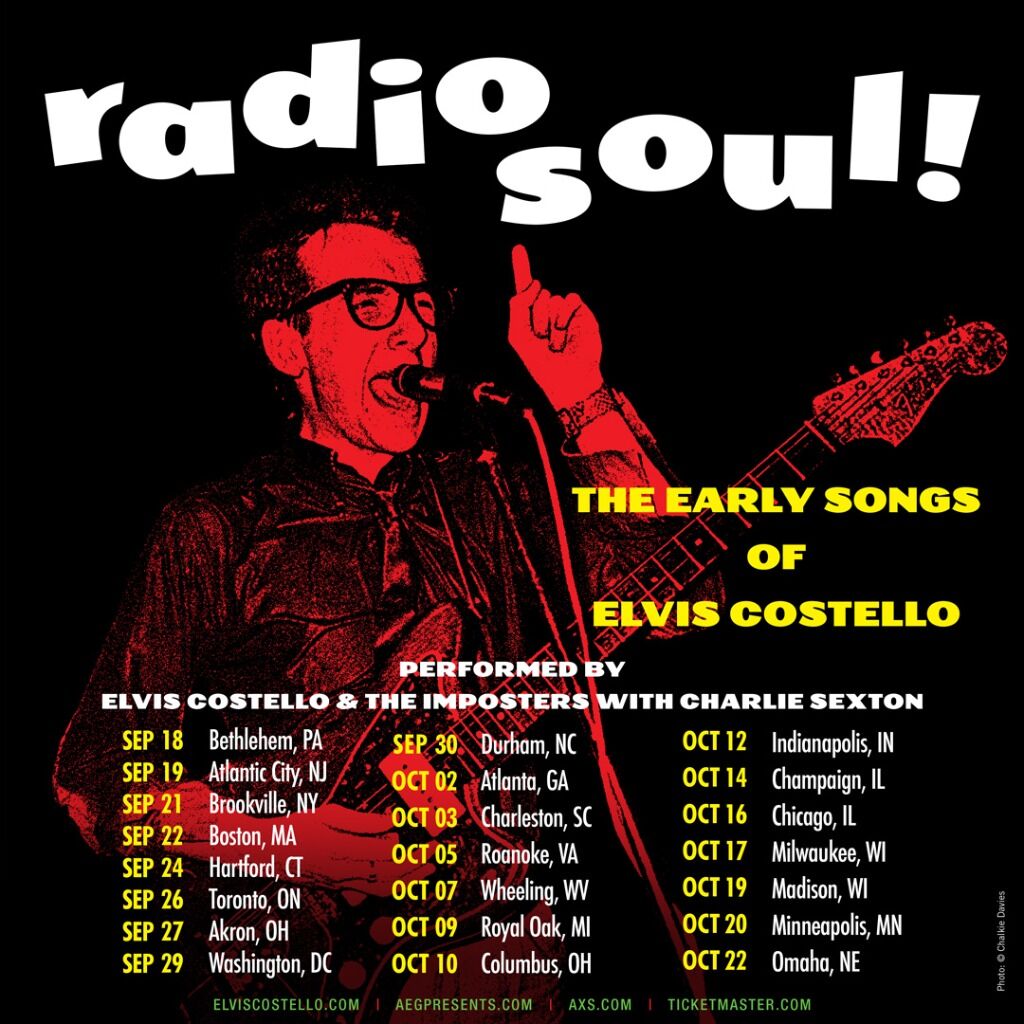 Elvis Costello "Radio Soul" Tour Tickets