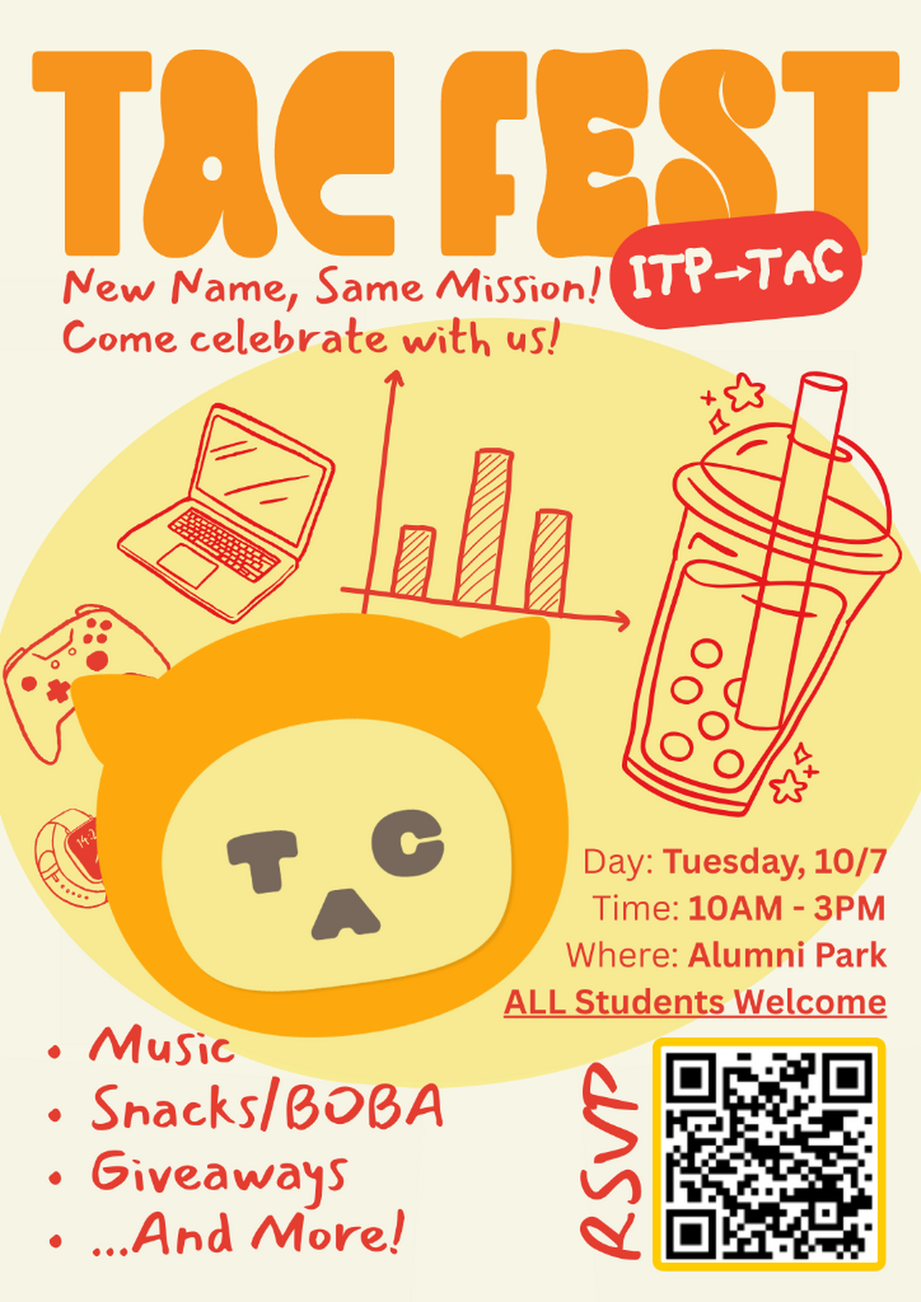 TAC (Technology and Applied Computing Program) Fest RVSP
