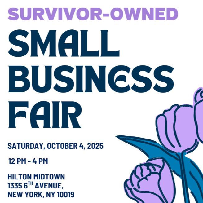 RSVP to our survivor-owned small business fair