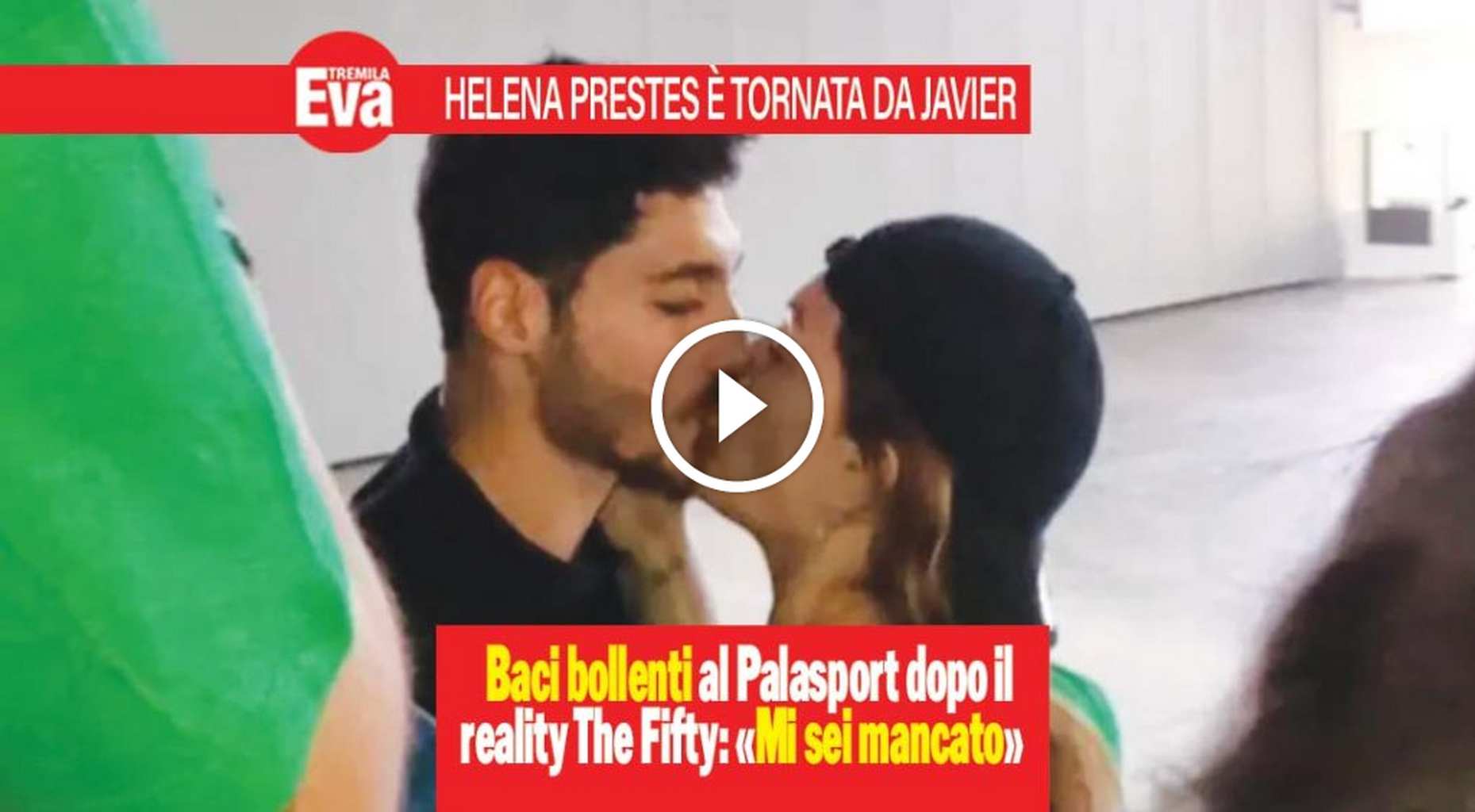 Javier e Helena, il dolce ritorno a casa della ex gieffina