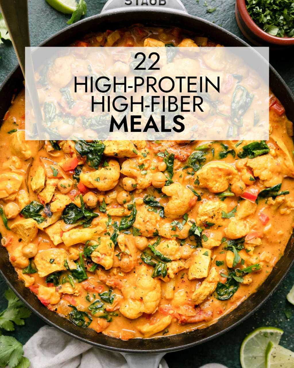 22 High-Protein, High-Fiber Meals