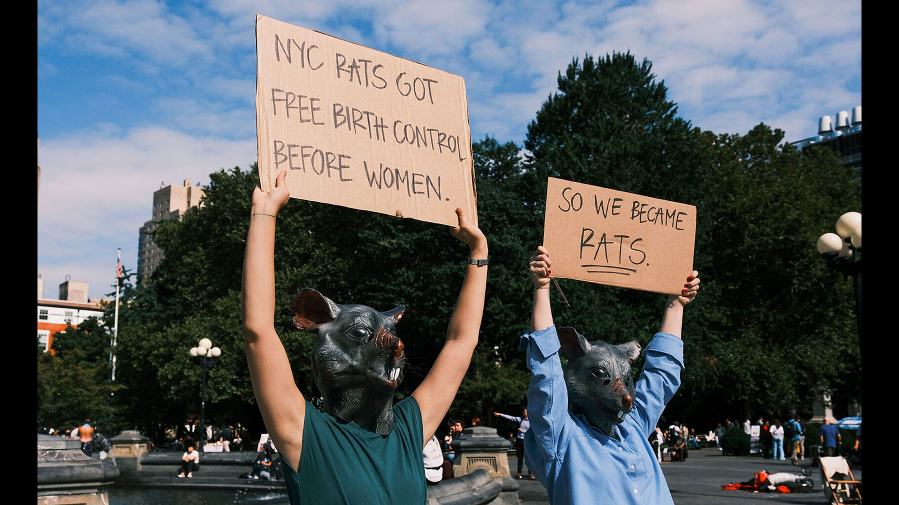 Mother New York campaigns for women to earn the same birth control rights as rats