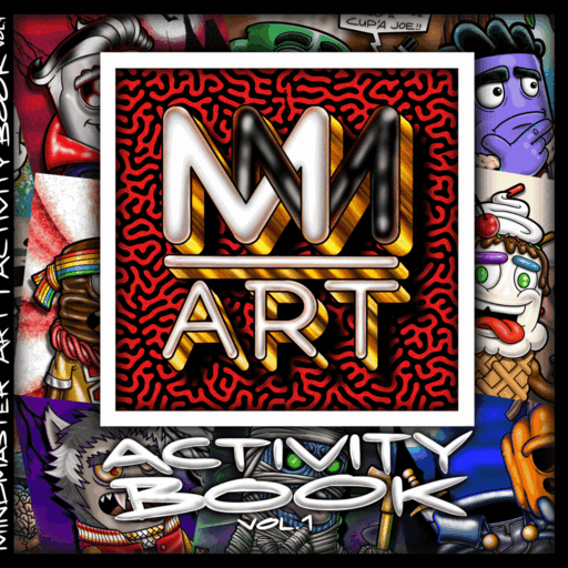 MindMaster Art - Activity Book for Kids & Adults!
