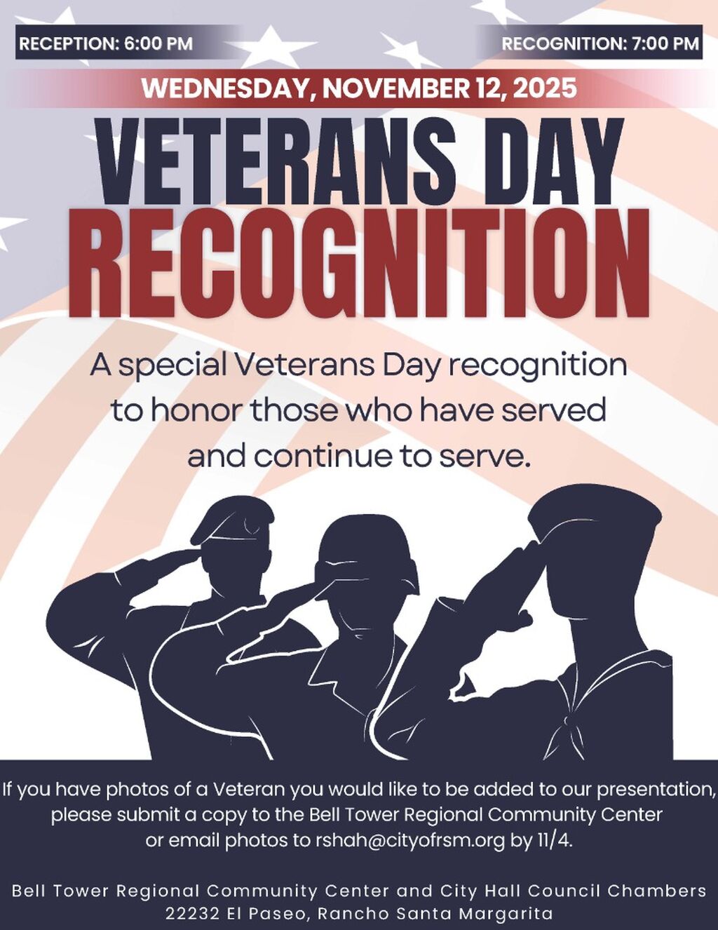 Veterans Day Recognition 