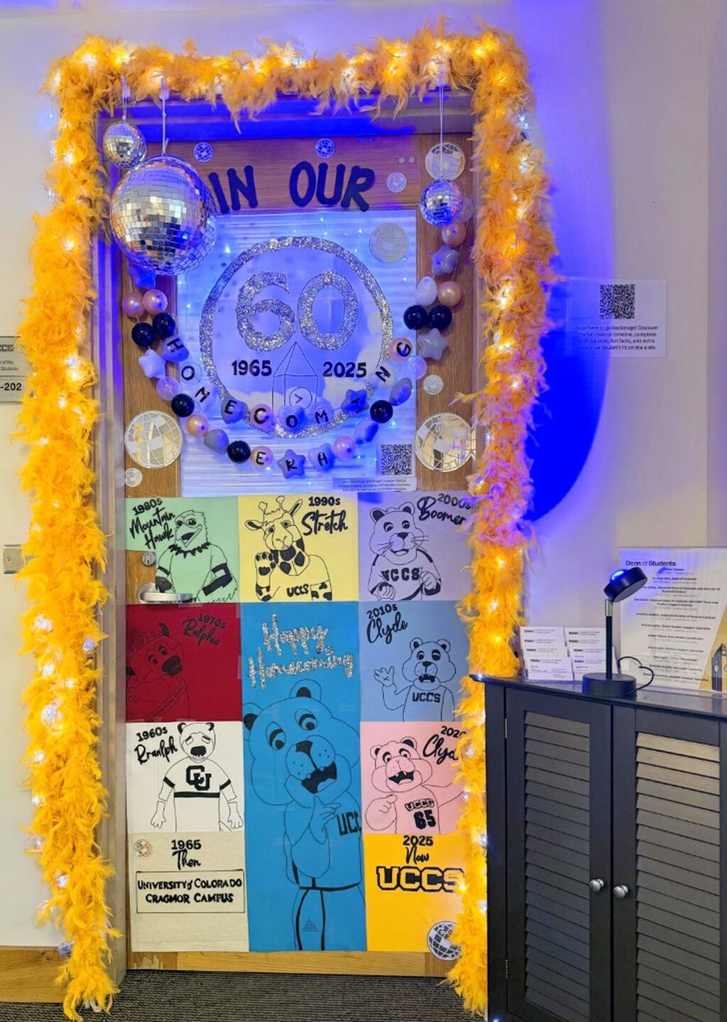 Homecoming Door Decorations Photo Feature on UCCS News