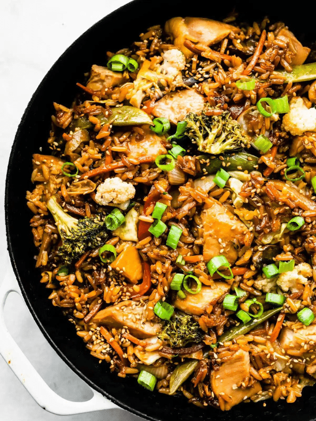 Gluten-Free Teriyaki Chicken Casserole - Cotter Crunch