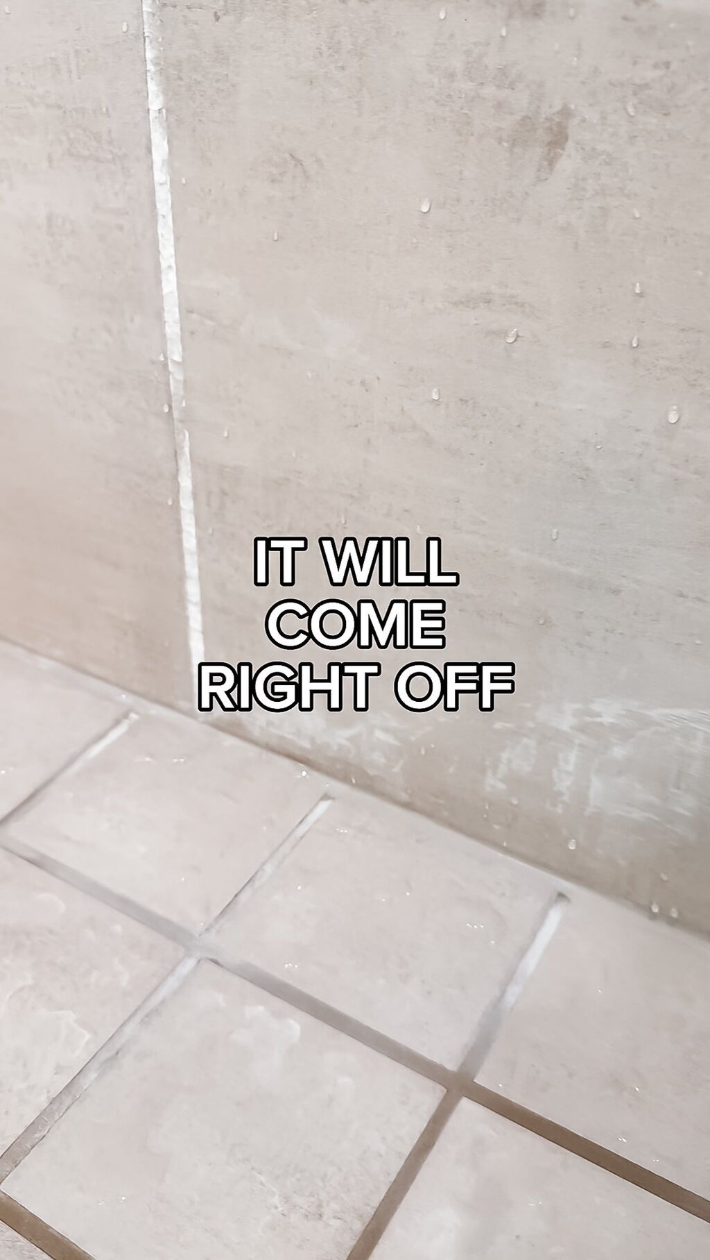 SOAP SCUM REMOVAL