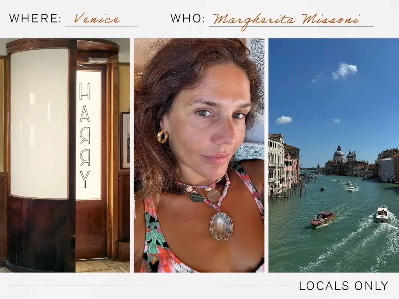 2025 // WHO WHAT WEAR >> "A Fashion Designer's Guide to Venice, From Renowned Cocktail Bars to Bespoke Slippers&mdash;This is the fashion person's guide to Venice." by Sierra Mayhew