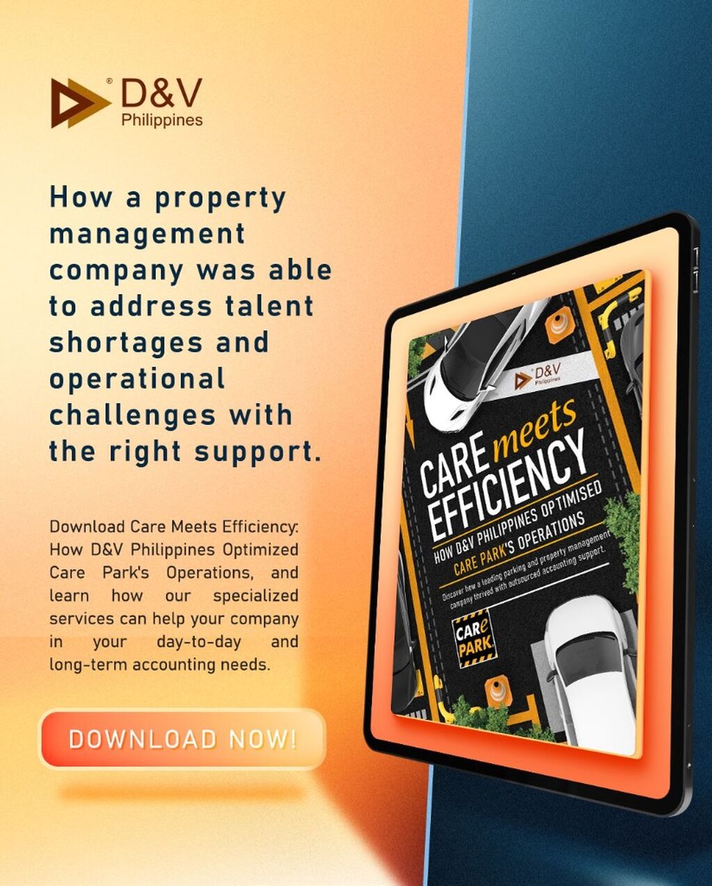 Care Meets Efficiency: How D&V Philippines Optimized Care Park's Operations
