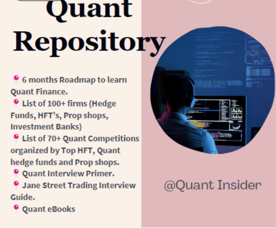 Quant Resources - Interview Questions, Guides, Quant firms and more!