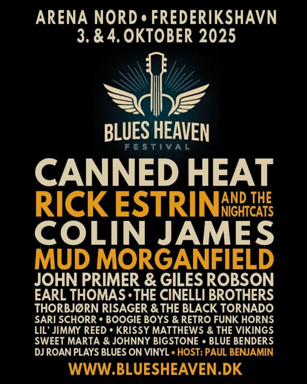 Colin James Blues Heaven Denmark Tickets