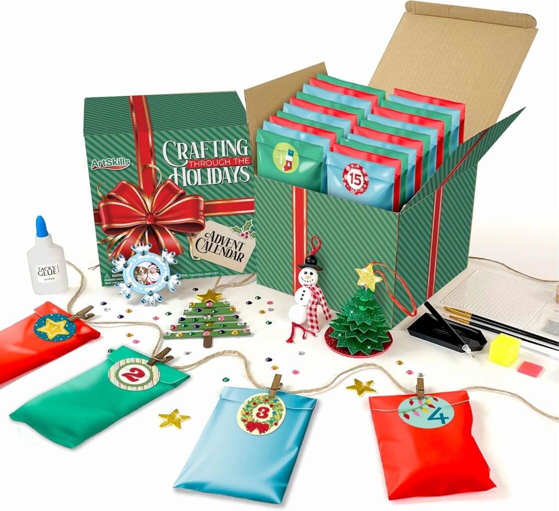 25 Day Craft Christmas Advent Calendar